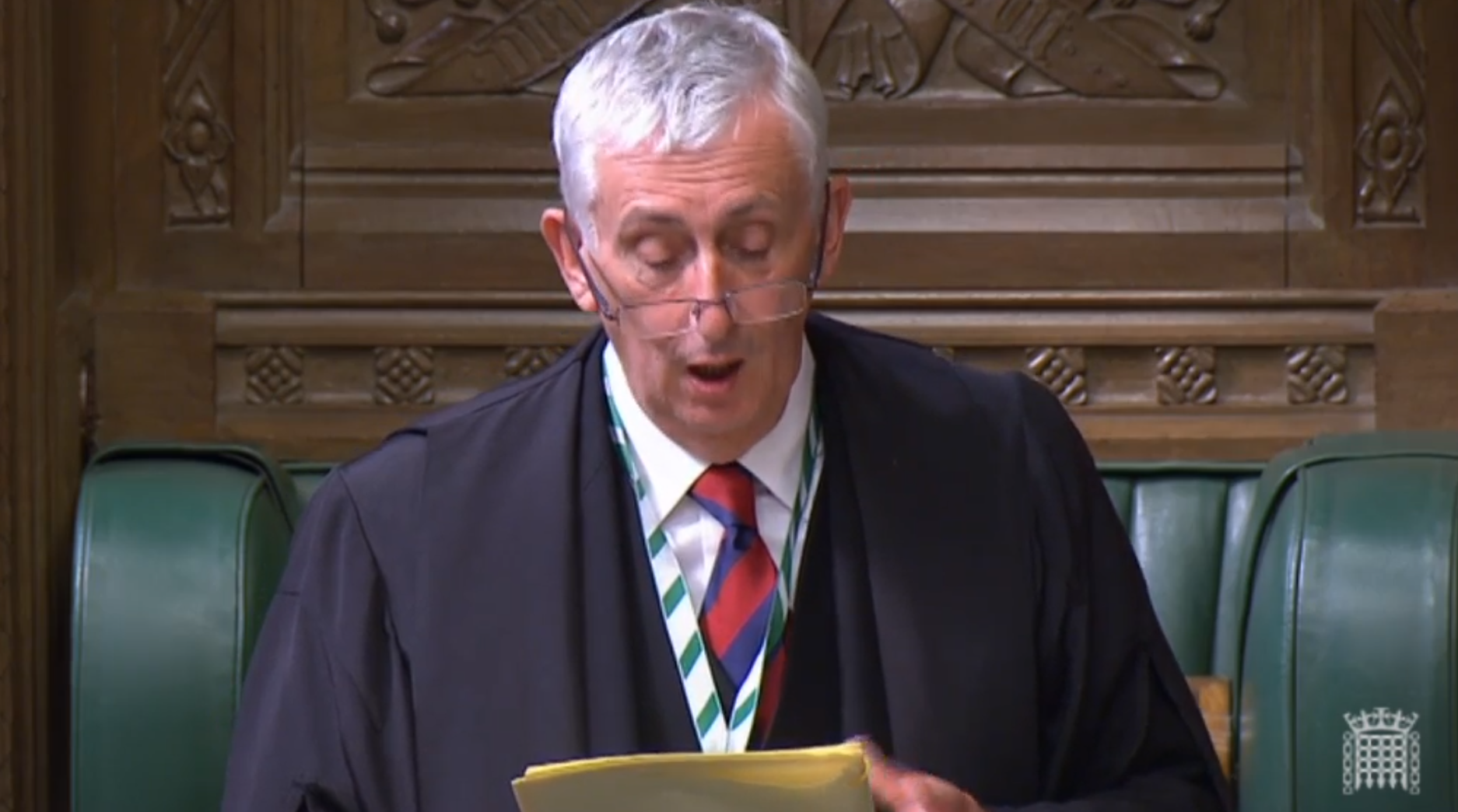 lindsey hoyle loses will to live using jacob rees-moggs new voting system