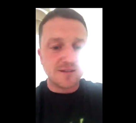 Tommy Robinson called on supporters to meet him on London.