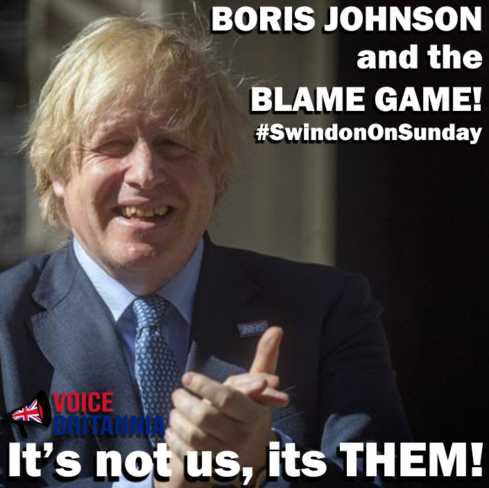 Boris and the Blame Game - its not us its them