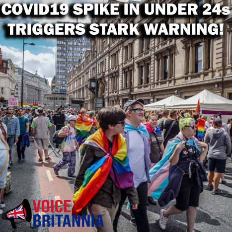 COVID19 SPIKE IN UNDER24 LEADS TO STARK WARNING