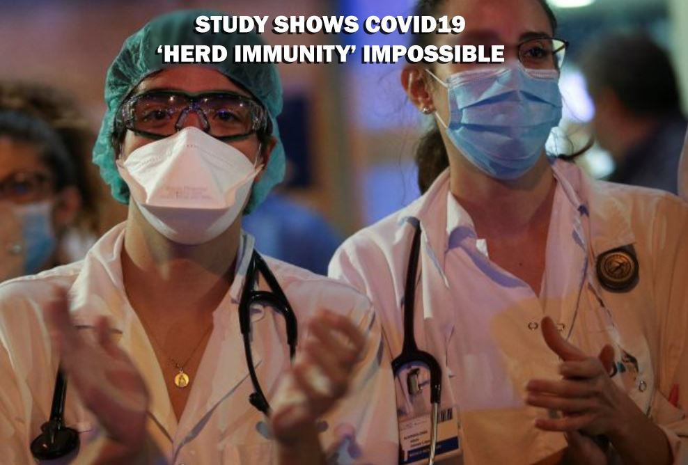 spanish covid19 study shows herd immunity impossible title