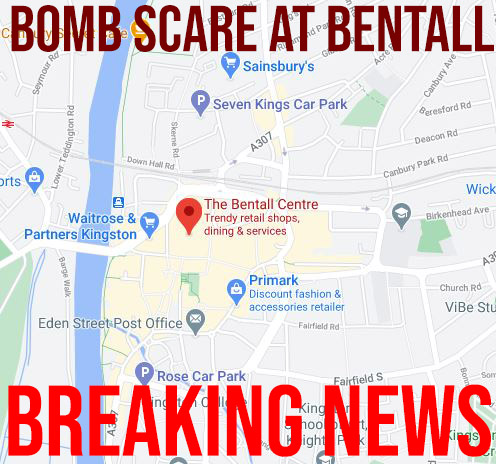 bombscare at bental shopping centre