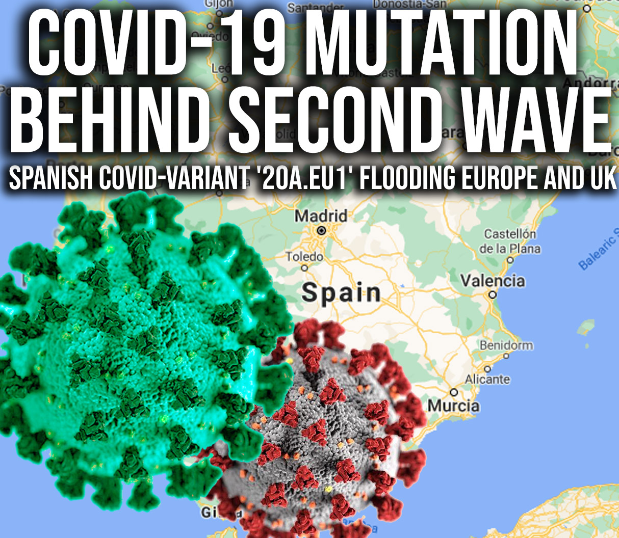 covid19 20aEU1 flooding Europe and UK