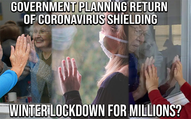 government planning return of coronnavirus shielding - voice britannia - title