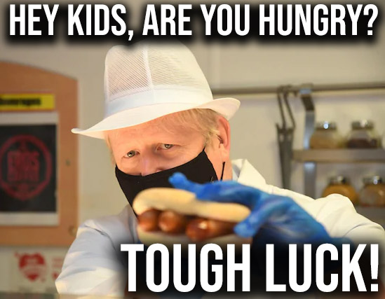 kids are you hungry tough luck